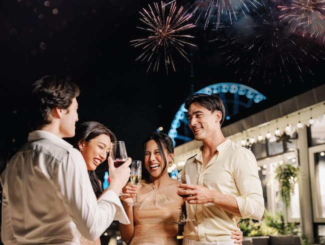 New Year's Eve in Old Siam at The Siam Tea Room (Asiatique)